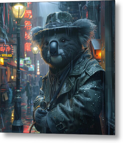 Koala Chronicles - Metal Print