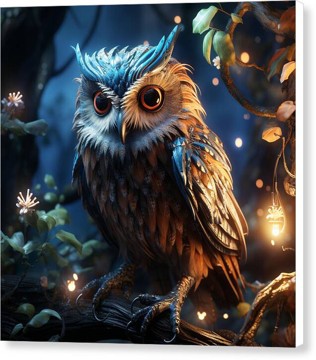 Luminescent Guardian - Canvas Print