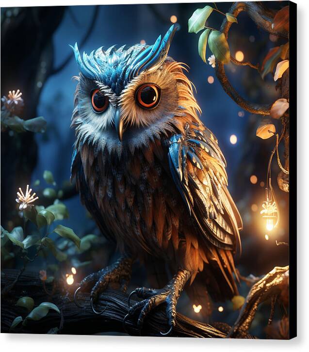 Luminescent Guardian - Canvas Print