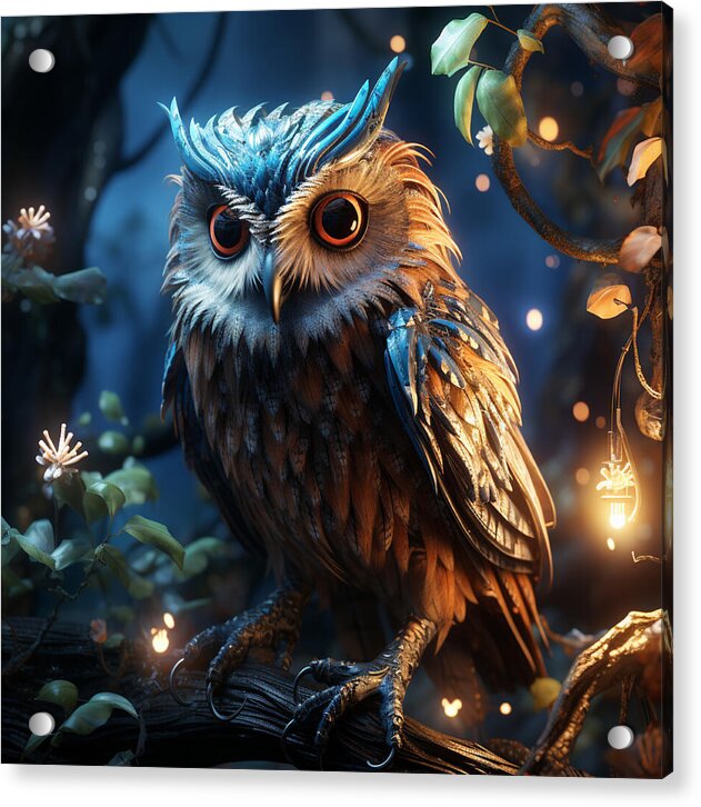 Luminescent Guardian - Acrylic Print