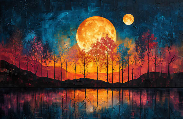 Lunar Echoes - Art Print