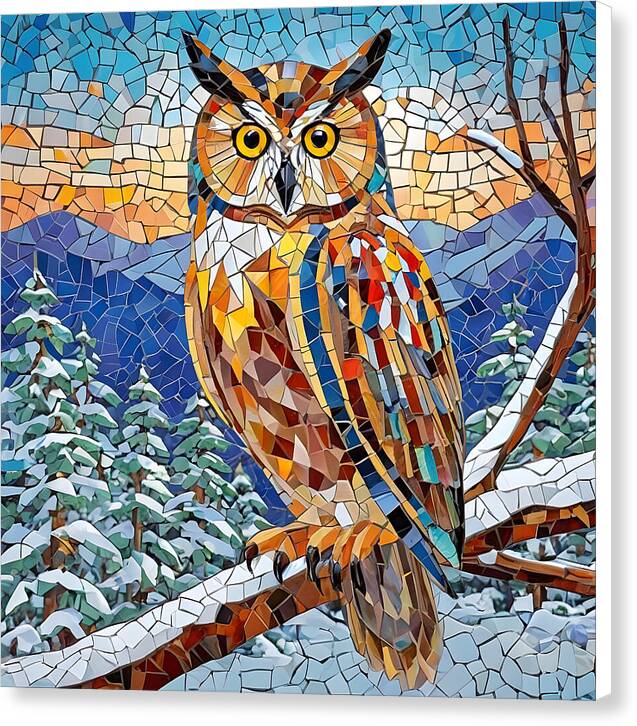 Majestic Mosaic - Canvas Print