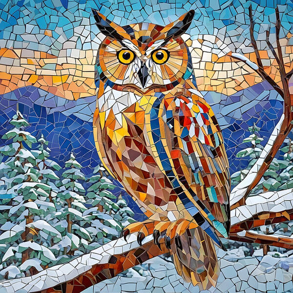 Majestic Mosaic - Art Print