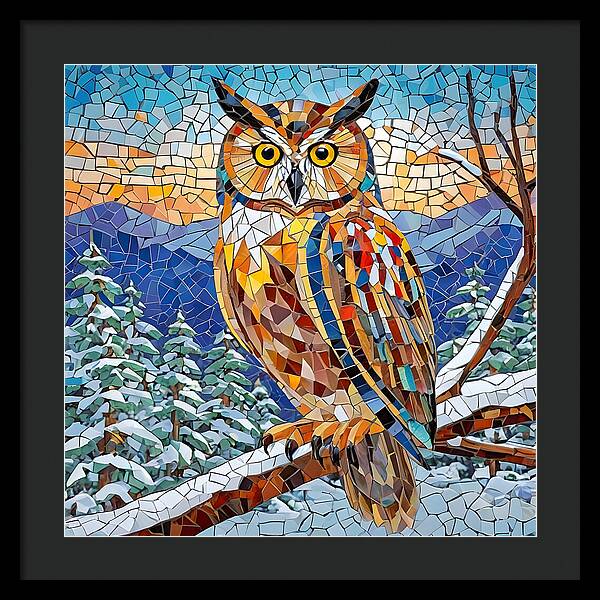 Majestic Mosaic - Framed Print