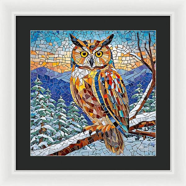 Majestic Mosaic - Framed Print