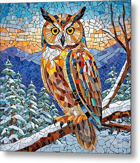 Majestic Mosaic - Metal Print
