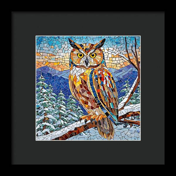 Majestic Mosaic - Framed Print