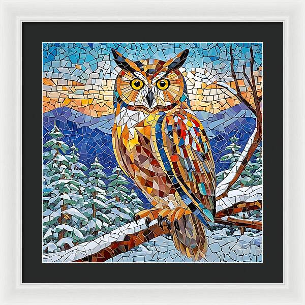 Majestic Mosaic - Framed Print