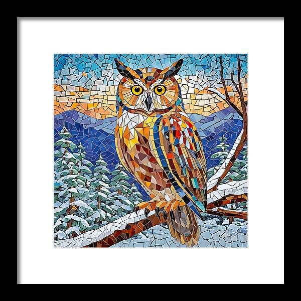 Majestic Mosaic - Framed Print