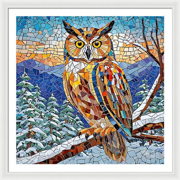 Majestic Mosaic - Framed Print