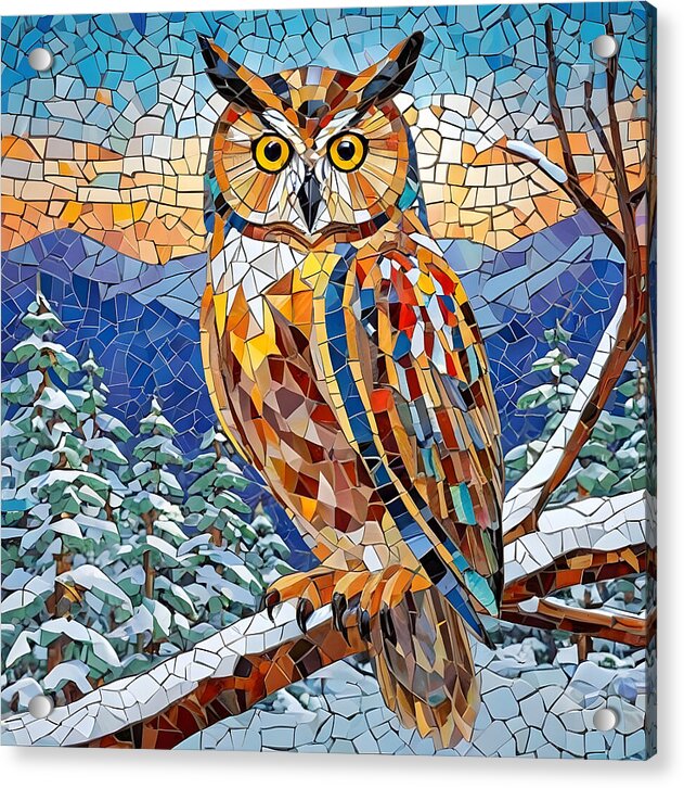 Majestic Mosaic - Acrylic Print
