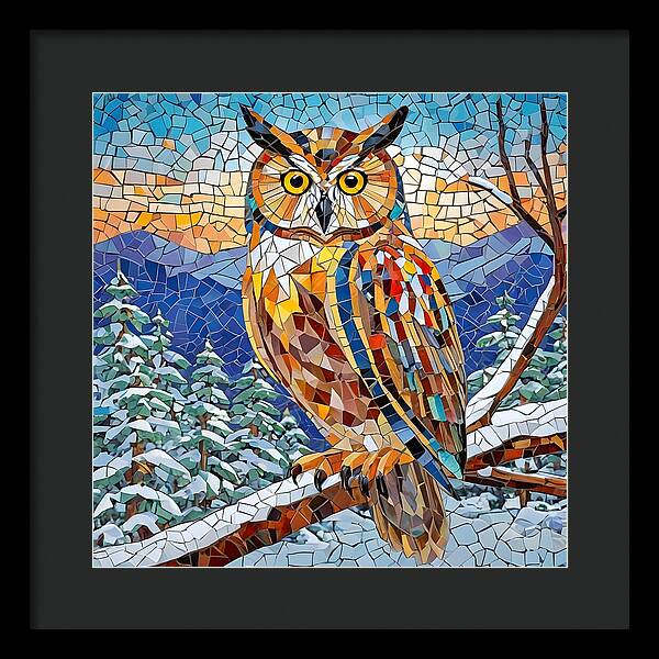 Majestic Mosaic - Framed Print