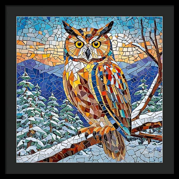 Majestic Mosaic - Framed Print