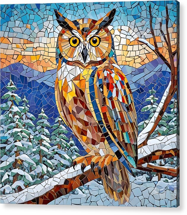 Majestic Mosaic - Acrylic Print