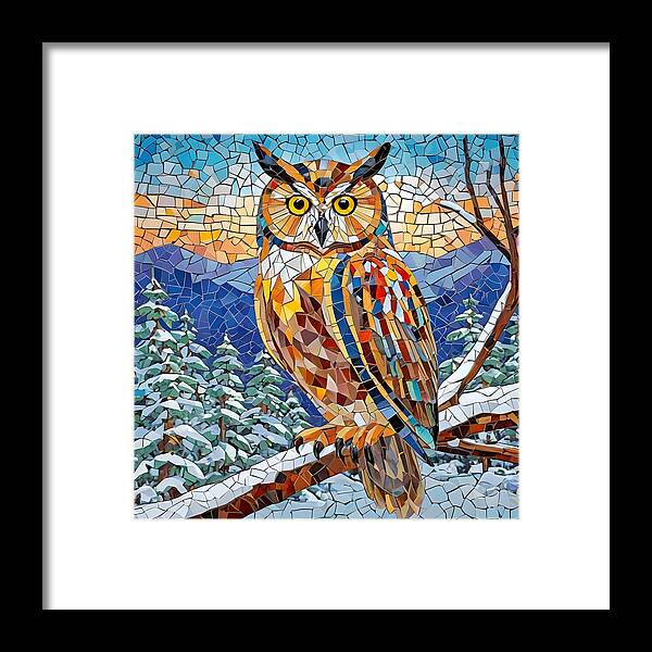 Majestic Mosaic - Framed Print