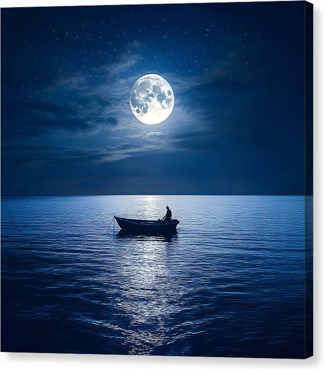 Mariners Moon - Canvas Print