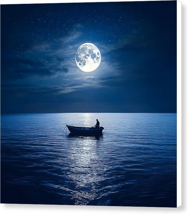 Mariners Moon - Canvas Print