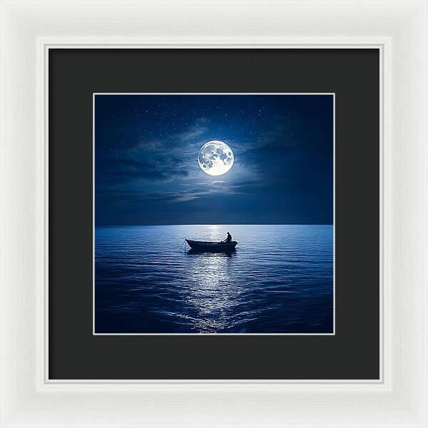 Mariners Moon - Framed Print