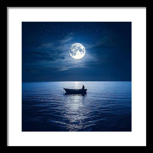 Mariners Moon - Framed Print