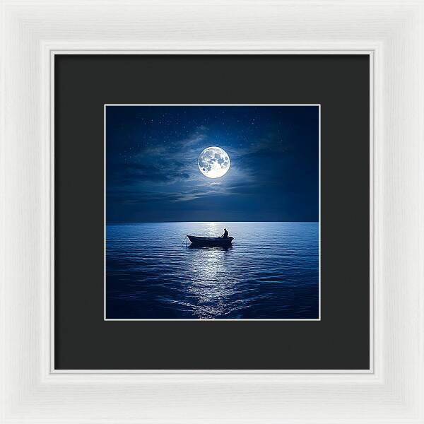 Mariners Moon - Framed Print