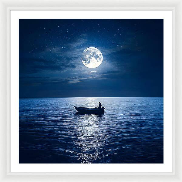 Mariners Moon - Framed Print