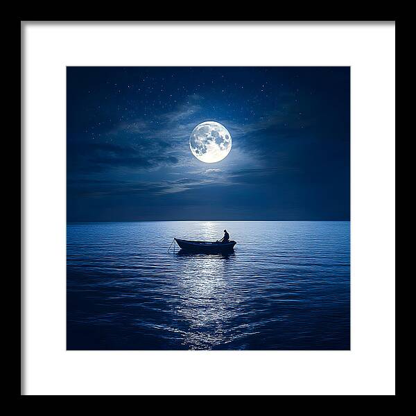 Mariners Moon - Framed Print