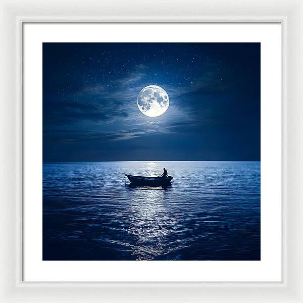 Mariners Moon - Framed Print