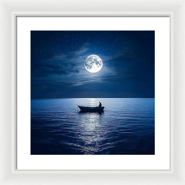Mariners Moon - Framed Print