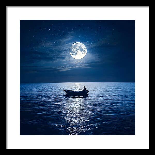 Mariners Moon - Framed Print