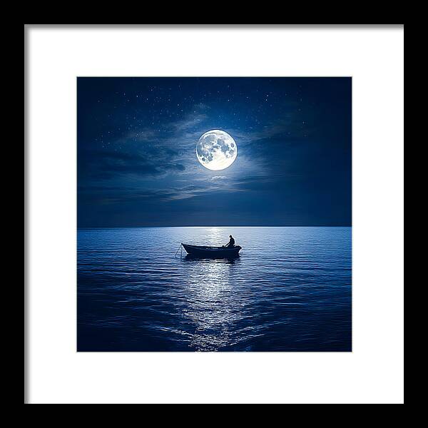 Mariners Moon - Framed Print