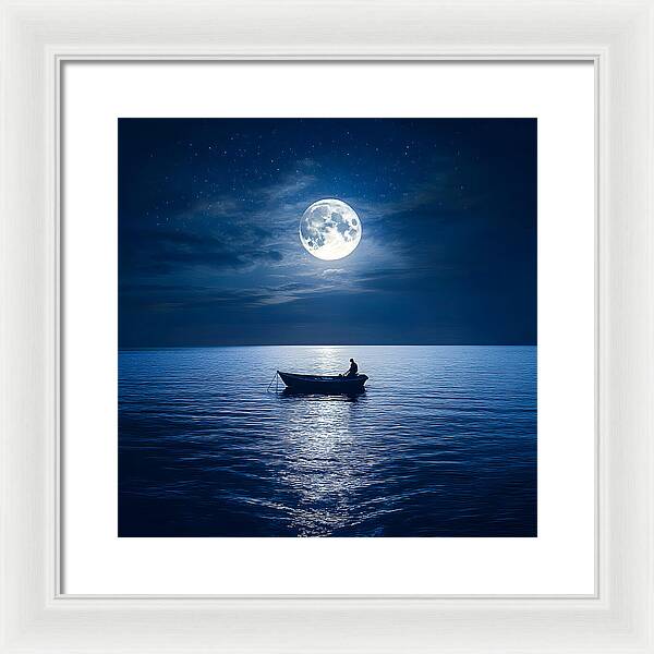 Mariners Moon - Framed Print