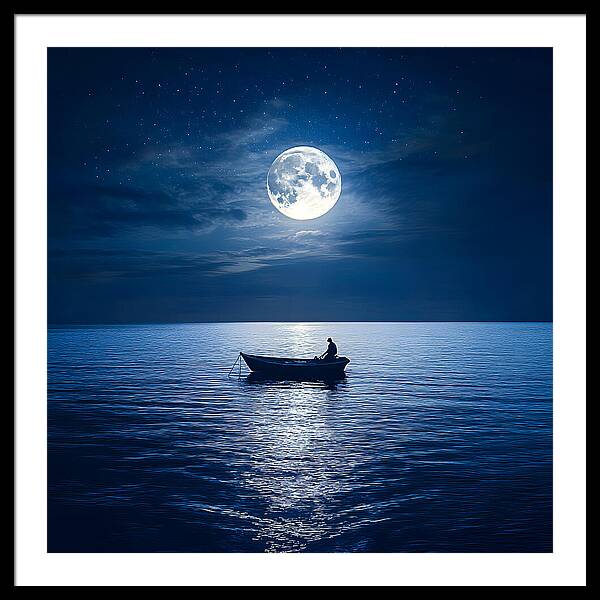 Mariners Moon - Framed Print