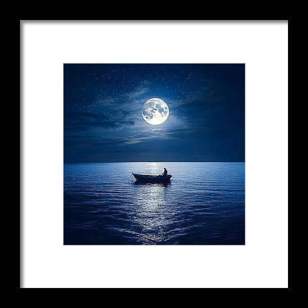 Mariners Moon - Framed Print