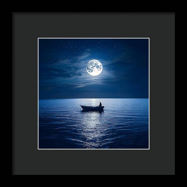 Mariners Moon - Framed Print