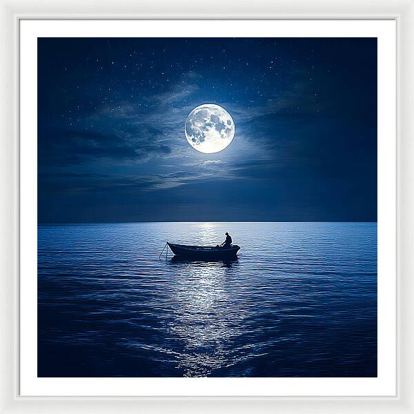 Mariners Moon - Framed Print