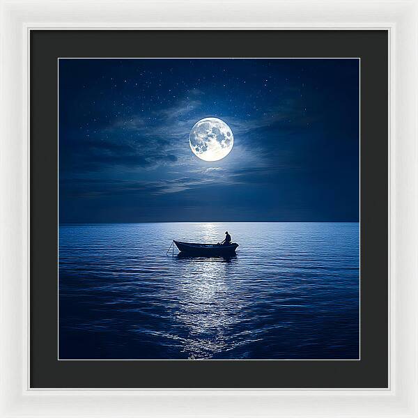 Mariners Moon - Framed Print