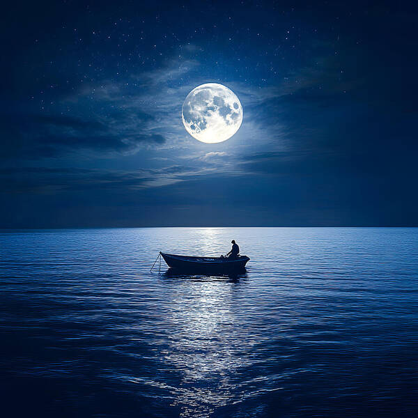 Mariners Moon - Art Print