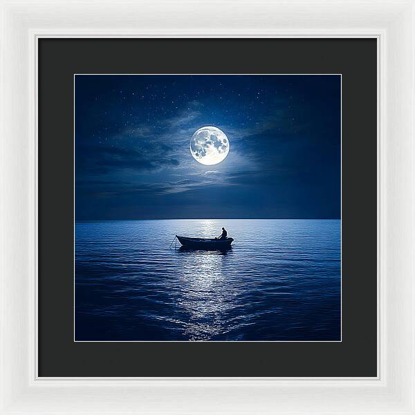 Mariners Moon - Framed Print