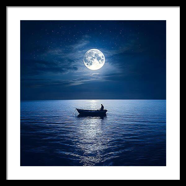 Mariners Moon - Framed Print