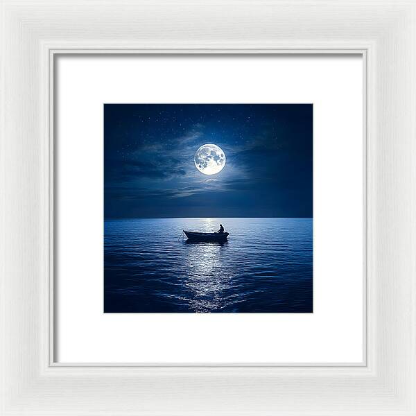 Mariners Moon - Framed Print