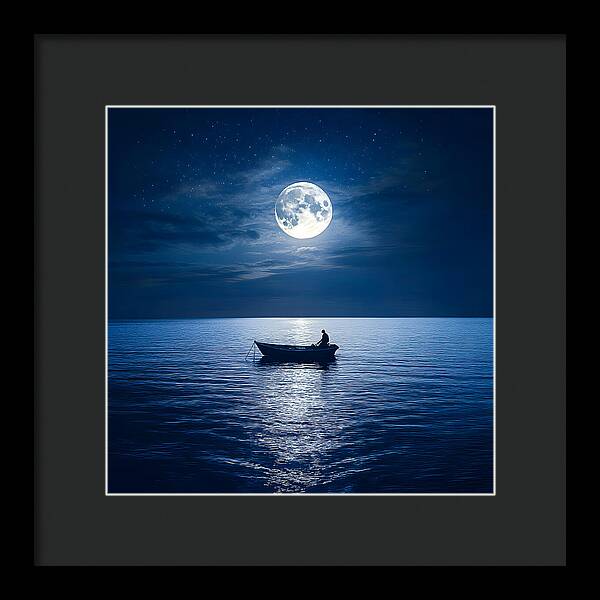 Mariners Moon - Framed Print