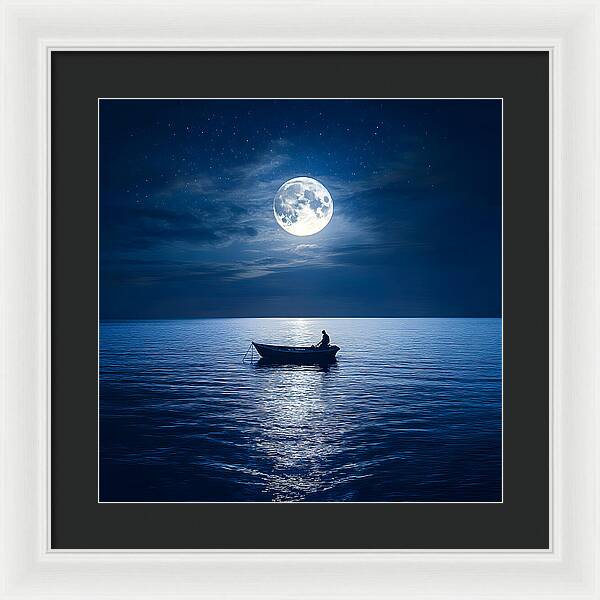 Mariners Moon - Framed Print