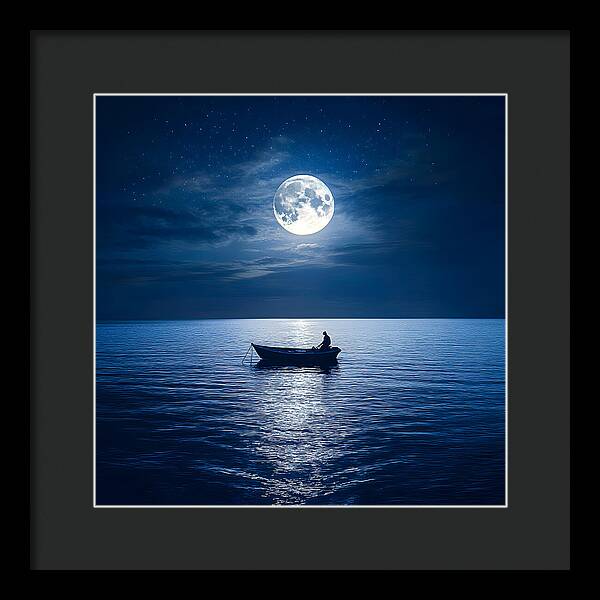 Mariners Moon - Framed Print