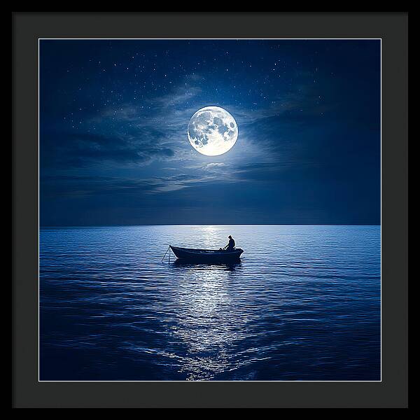 Mariners Moon - Framed Print