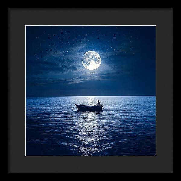 Mariners Moon - Framed Print