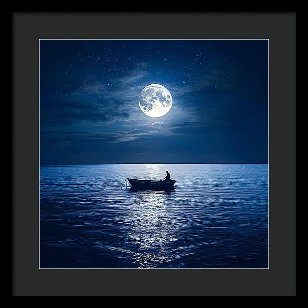 Mariners Moon - Framed Print
