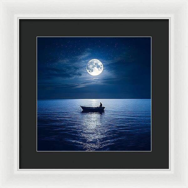 Mariners Moon - Framed Print