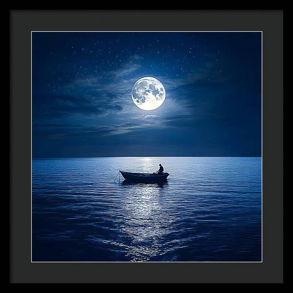 Mariners Moon - Framed Print