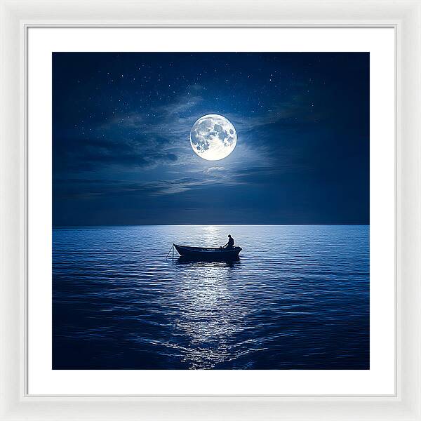 Mariners Moon - Framed Print