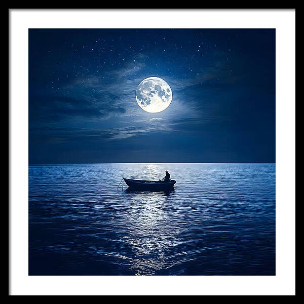 Mariners Moon - Framed Print